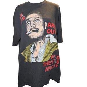 Zach Bryan The Boys Are Out Revival Tour Tee, Concert Band, Unisex Size XL